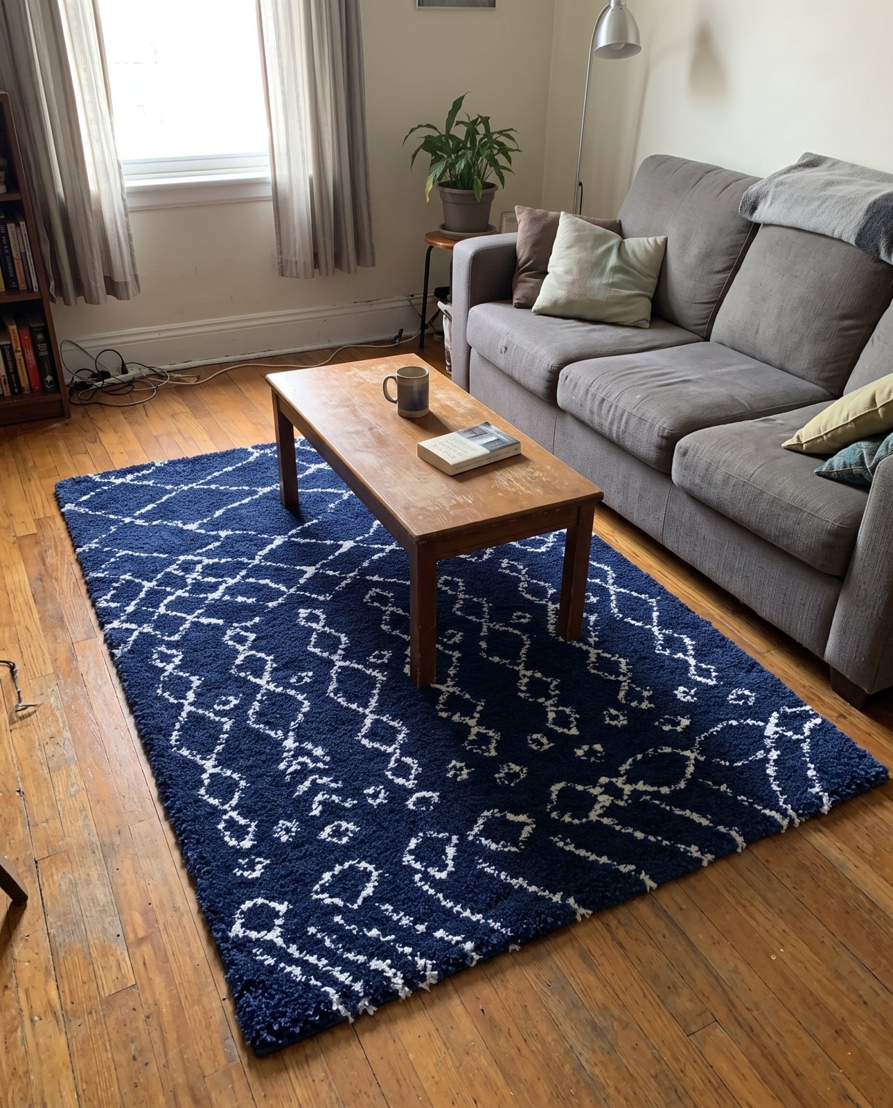 5' x 8' Jameson · Diamond Shag Rug