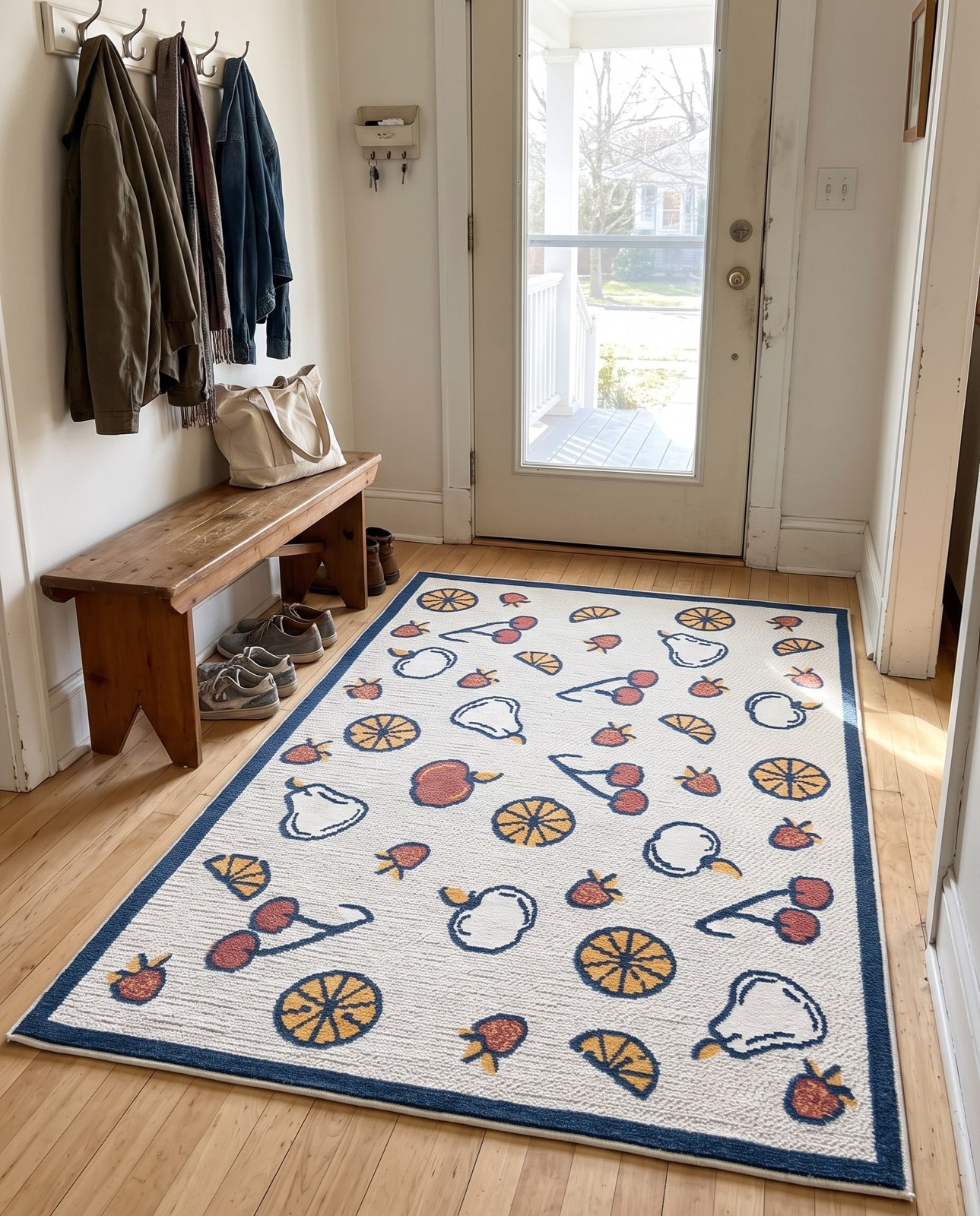 5' x 7' 7 Easton · Border Outdoor Rug