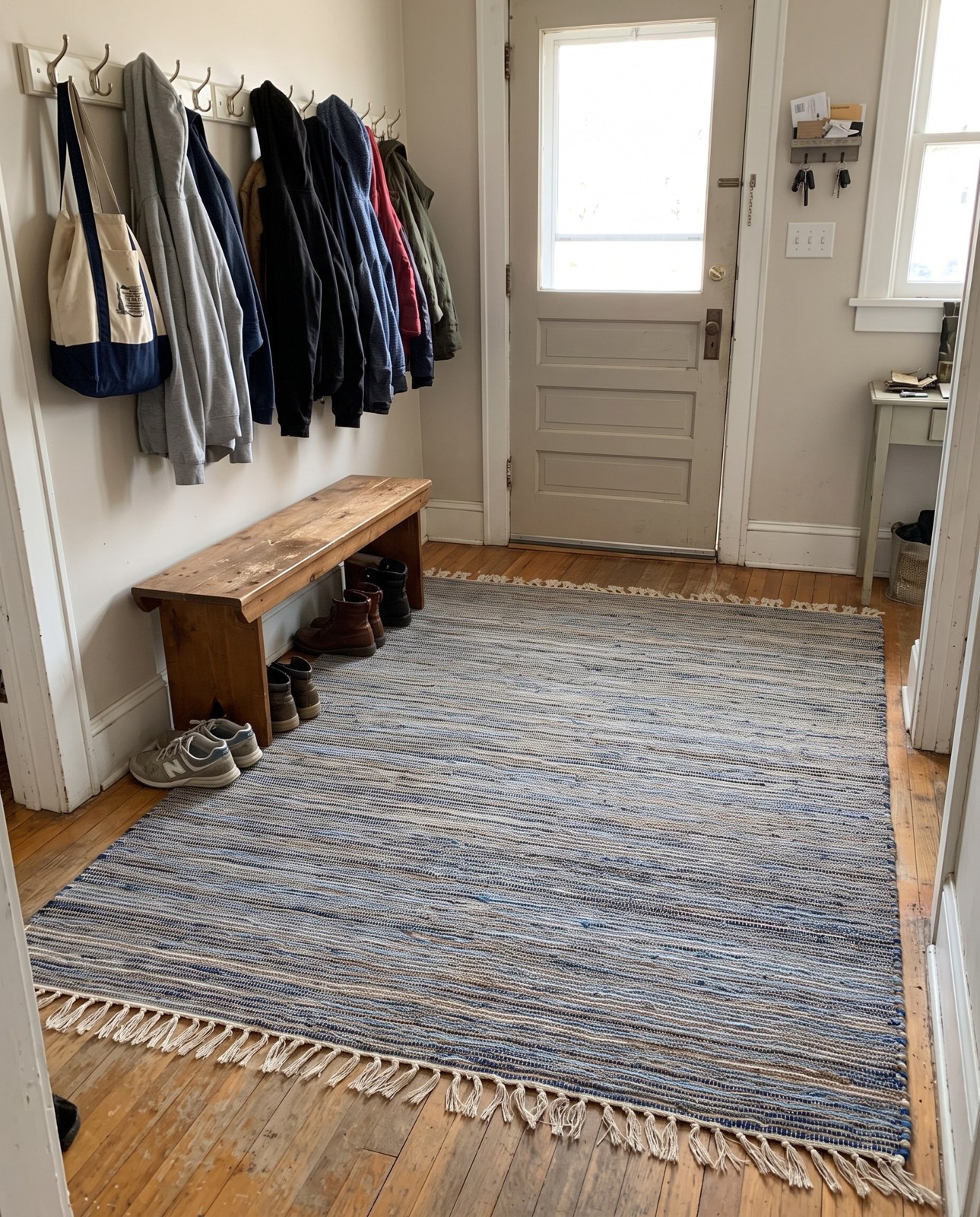 10' x 14' 1 Milbank · Lines Chindi Rug