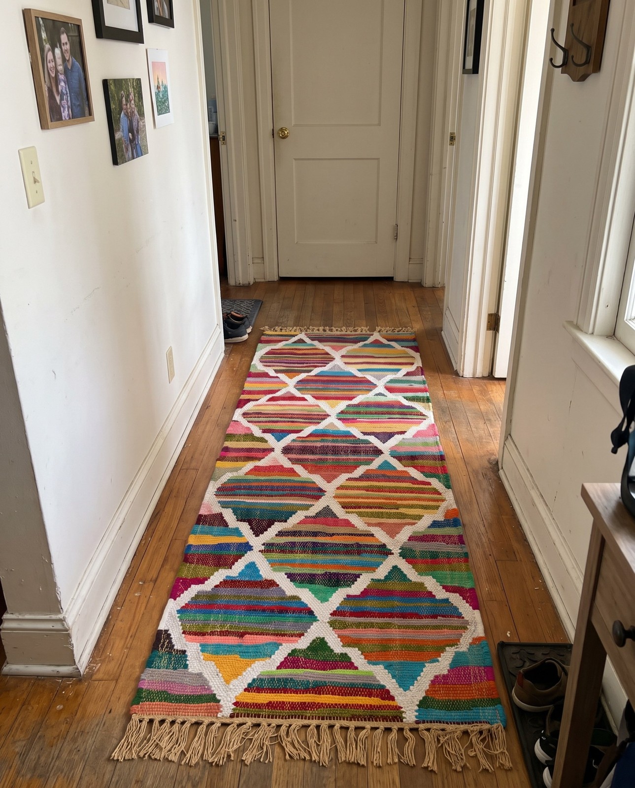 2' 2 x 6' 1 Peploe · Diamond Chindi Rug, multi