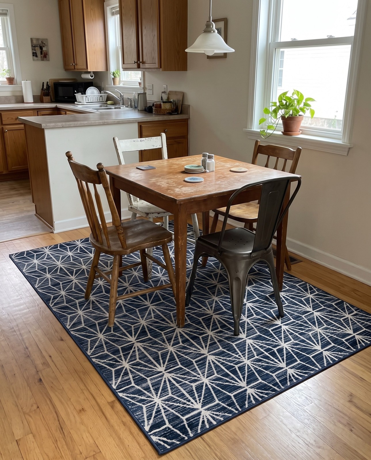 2' x 3' Deerbrush · Geometric rug