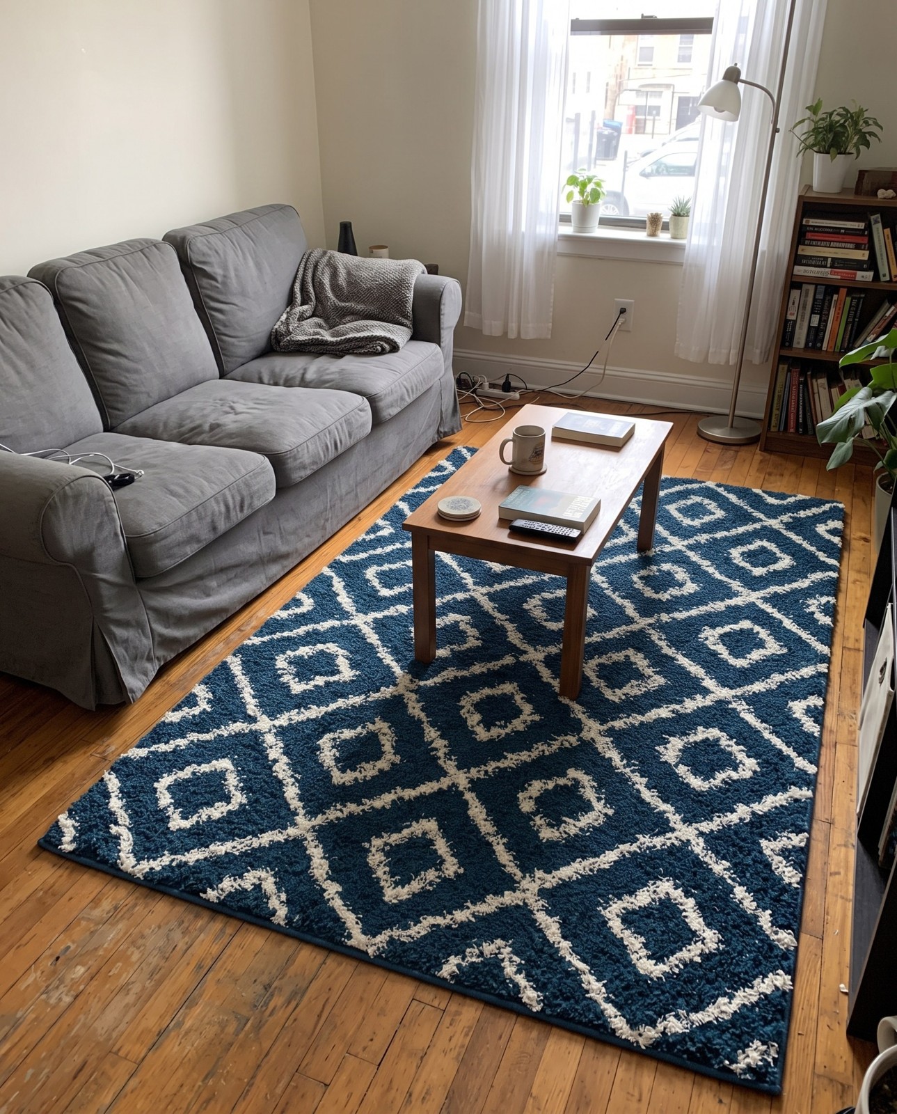 4' x 6' Brock · Diamond Shag Rug