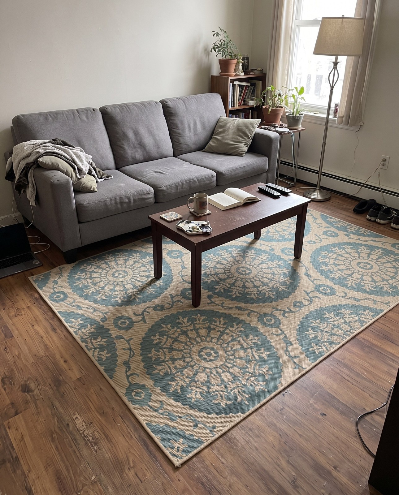 8' x 11' 4 Fanshawe · Medallion Outdoor Rug