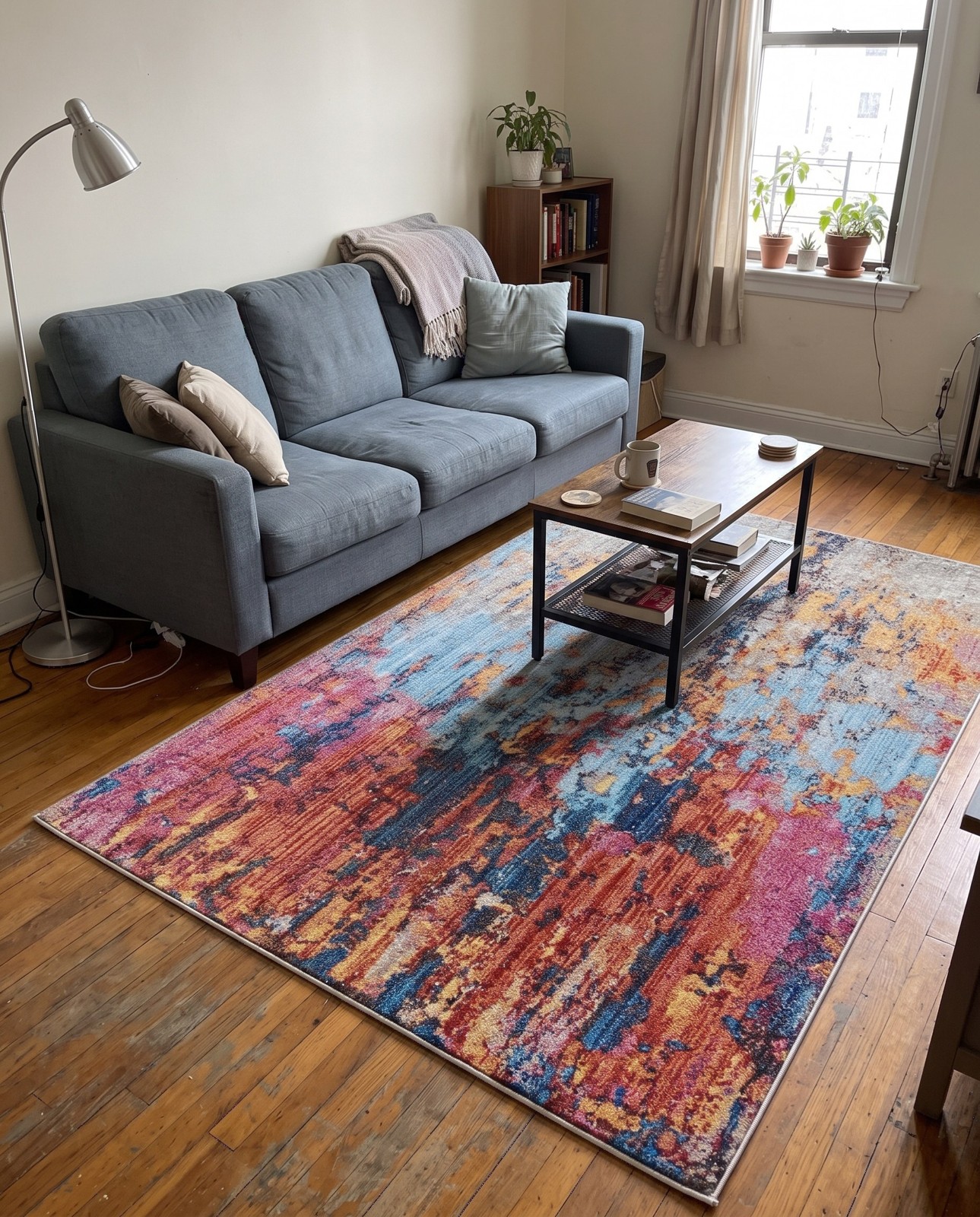 4' x 6' Canyon · Abstract rug