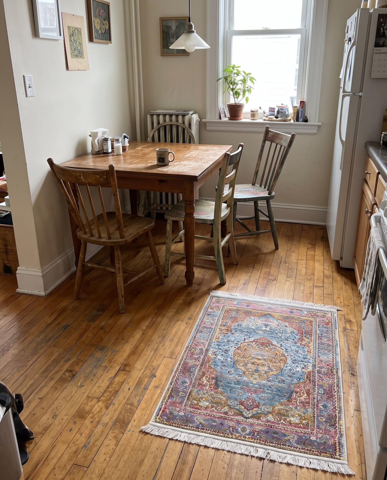 2' 2 x 3' Simmons · Border rug
