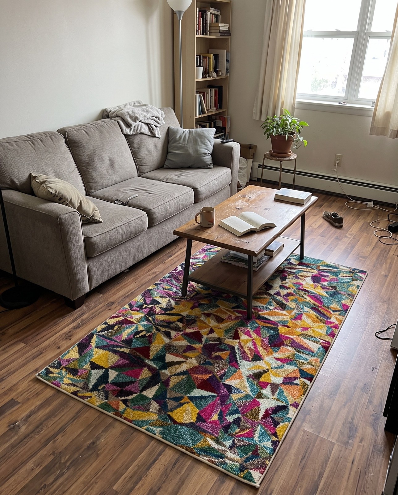 3' 3 x 5' 3 Alford · Abstract Washable Rug
