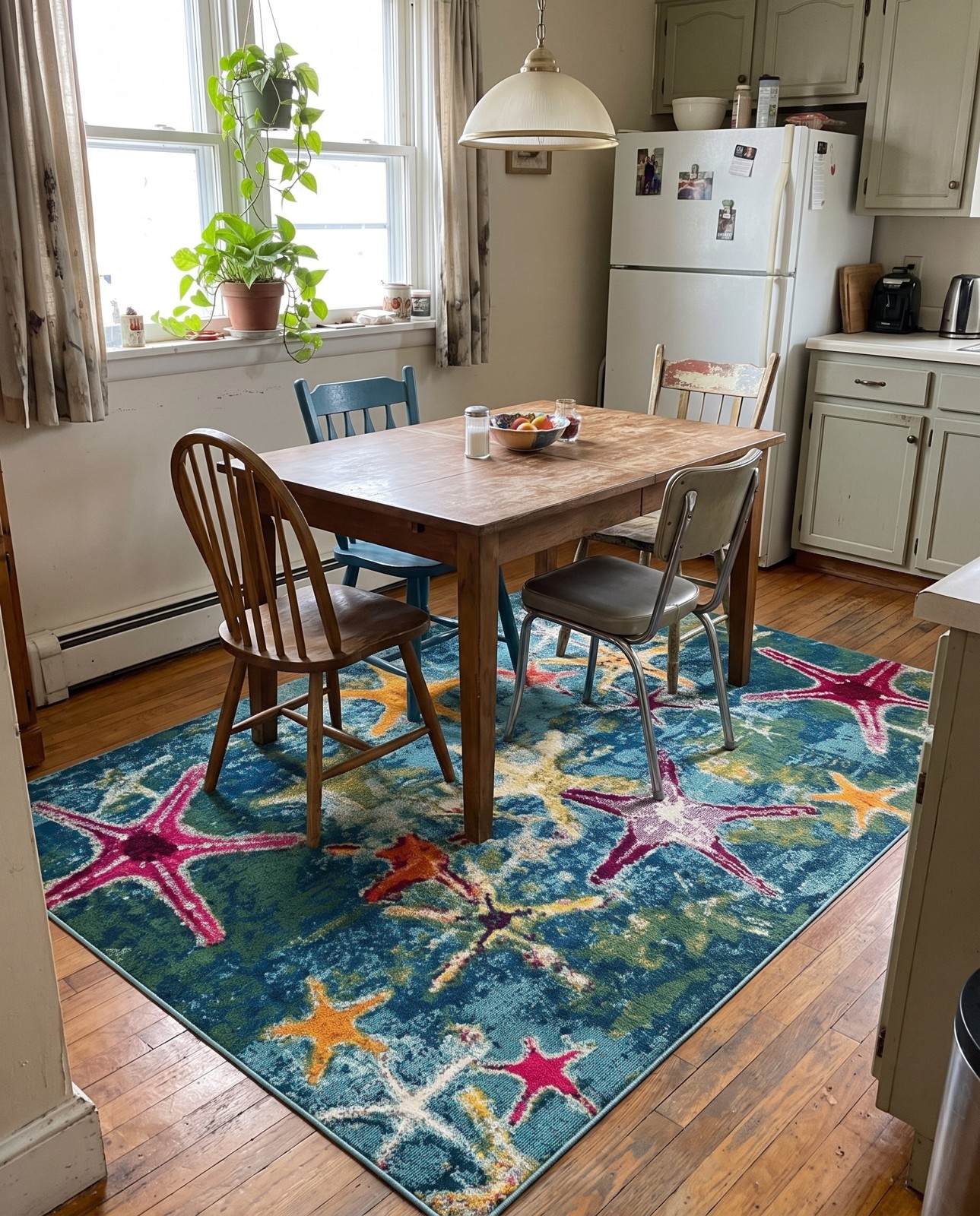 10' x 14' 1 Rosedale · Abstract Washable Rug