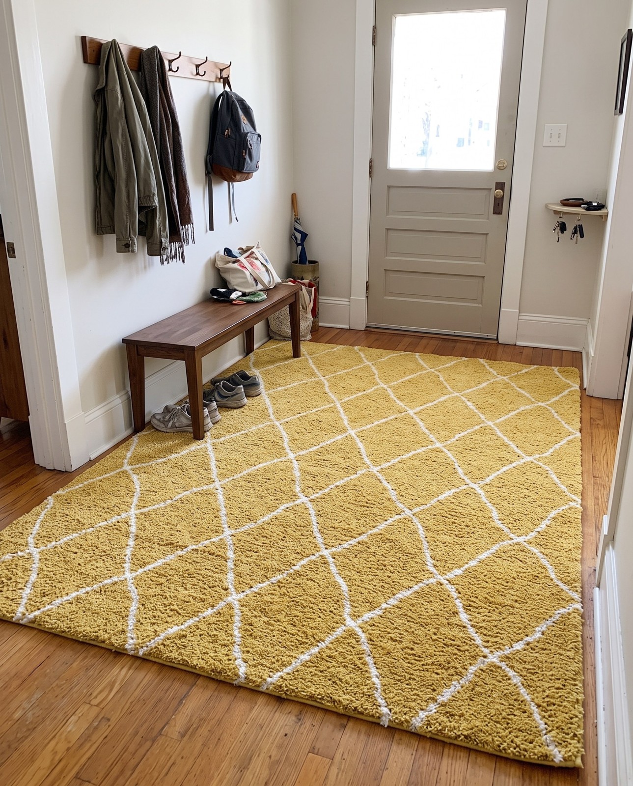 9' x 12' 2 Jameson · Diamond Shag Rug