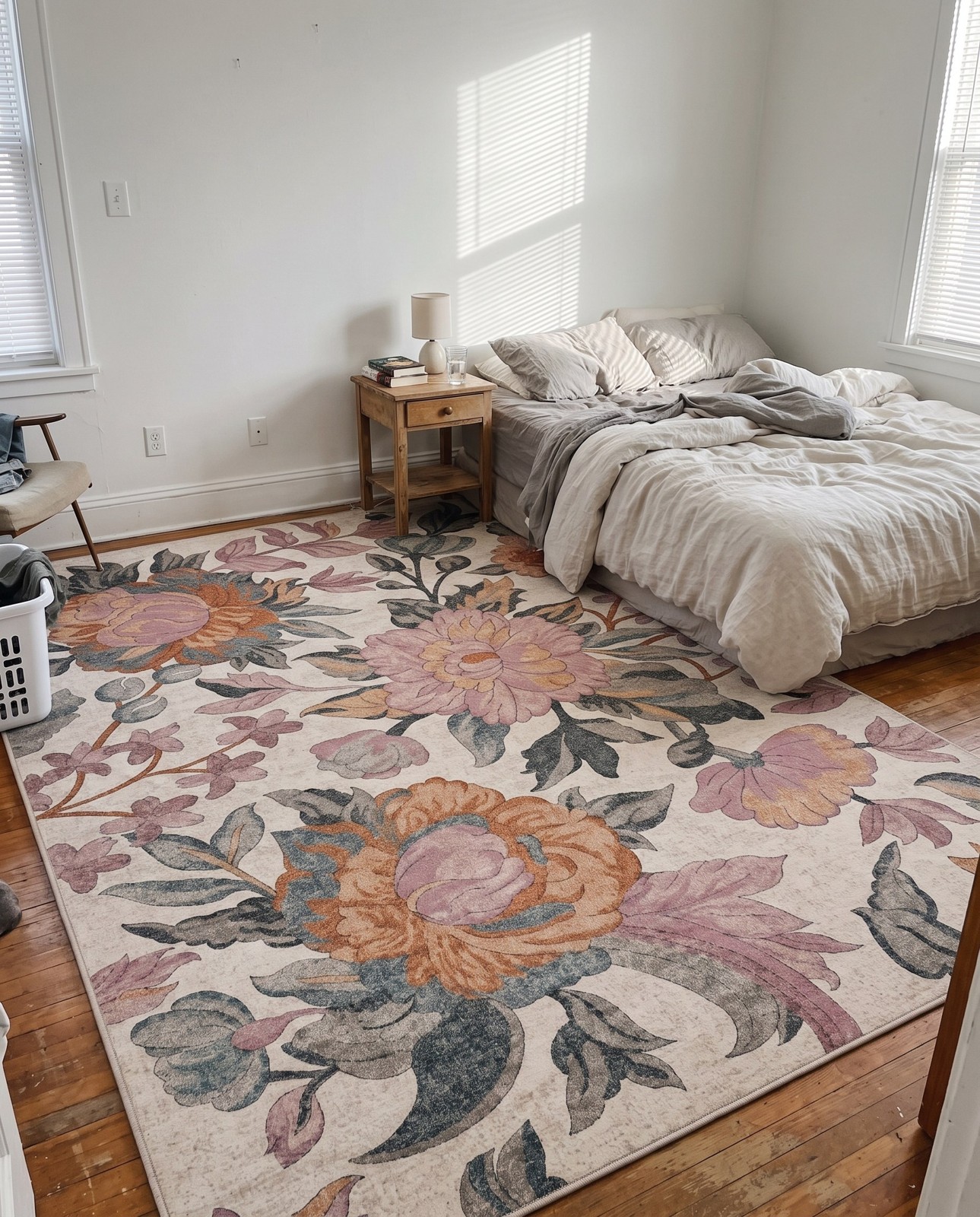 10' x 14' Sandstone · Floral / botanical rug, multi