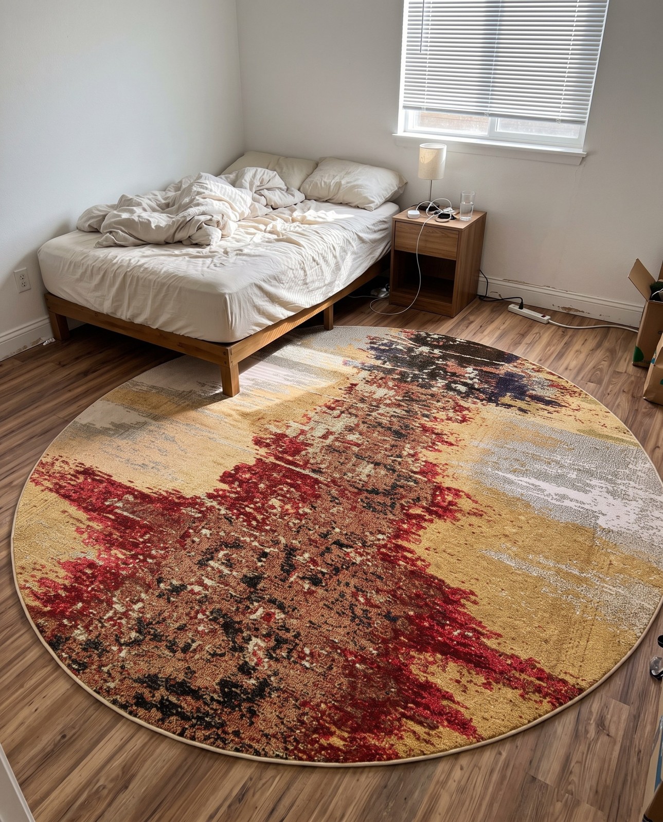 10' 6 x 16' 5 Hutchins · Abstract Washable Rug