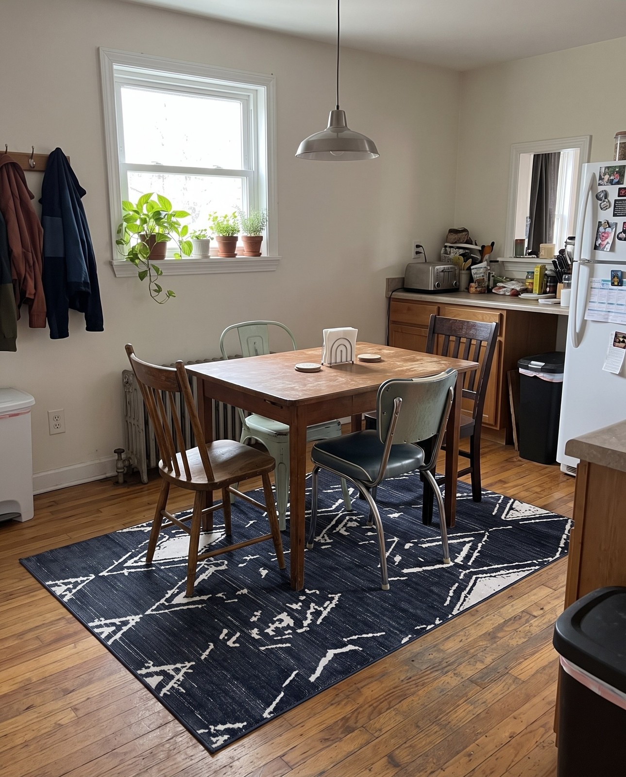 2' x 3' Sorrel · Diamond rug