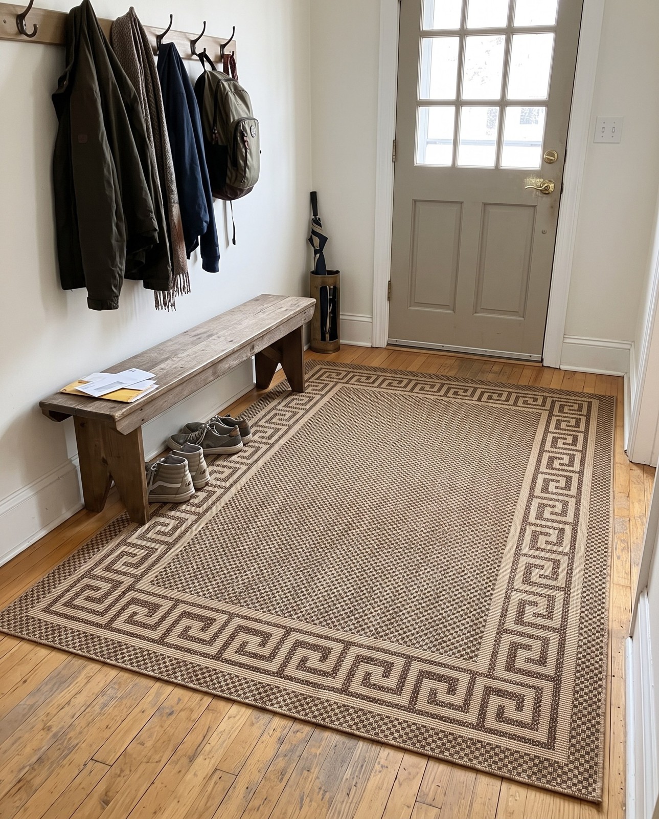 6' x 9' Fanshawe · Border Outdoor Rug