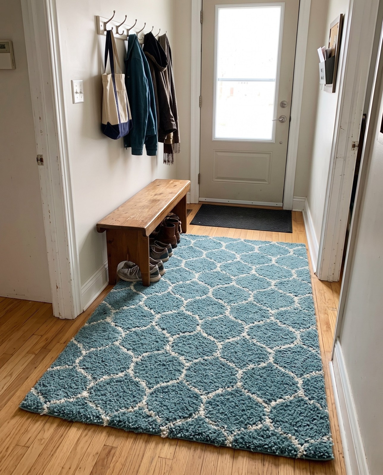 5' 3 x 8' Barnett · Lattice Shag Rug