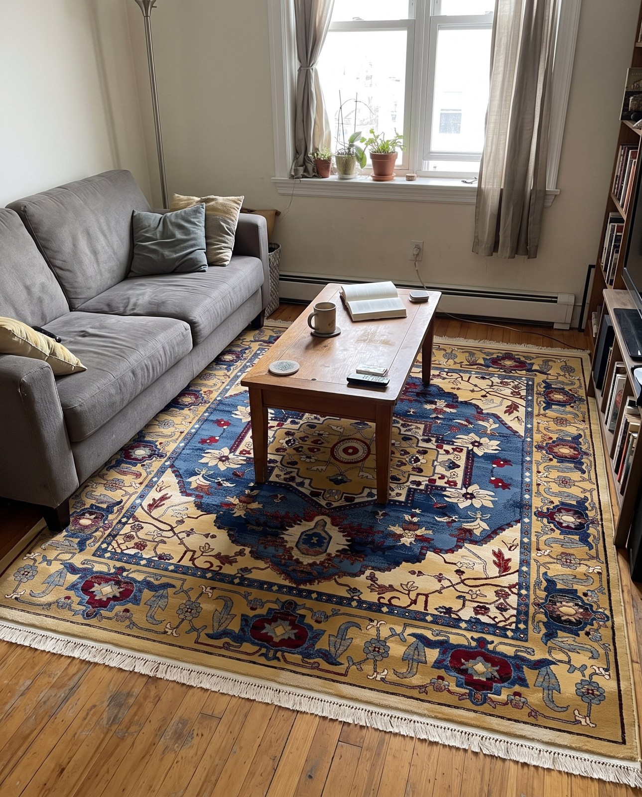 7' x 10' Rhoda · Border rug