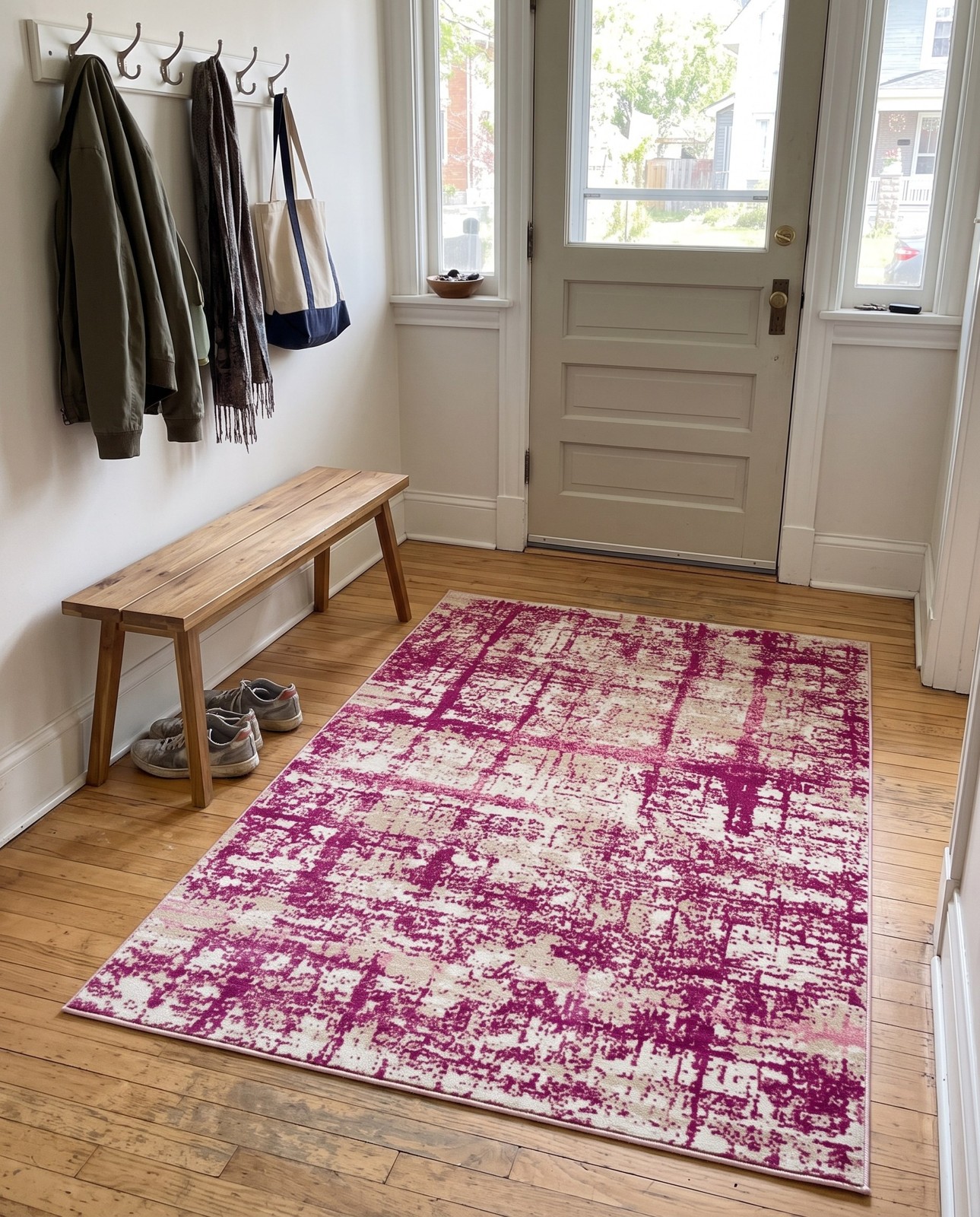 4' x 6' Maplewood · Abstract rug