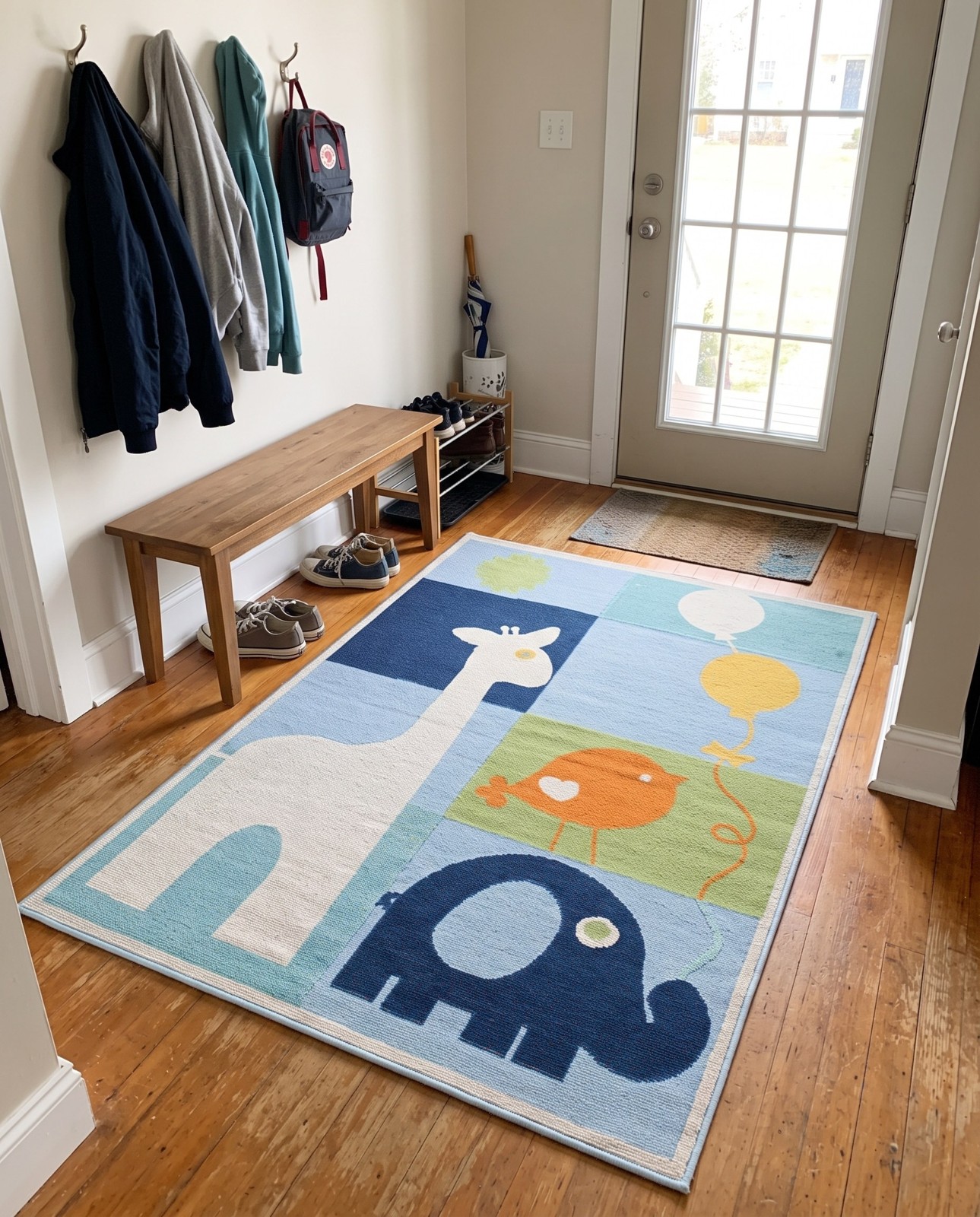 5' 3 x 7' 7 Easton · Border Outdoor Rug