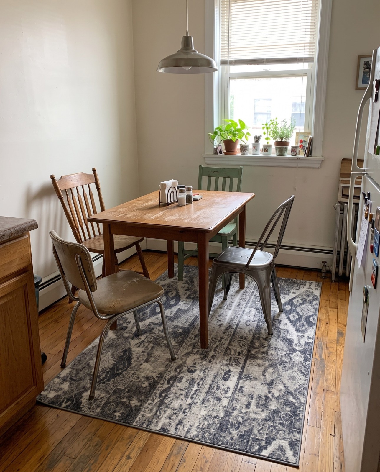 2' 2 x 3' Quinn · Abstract rug, gray