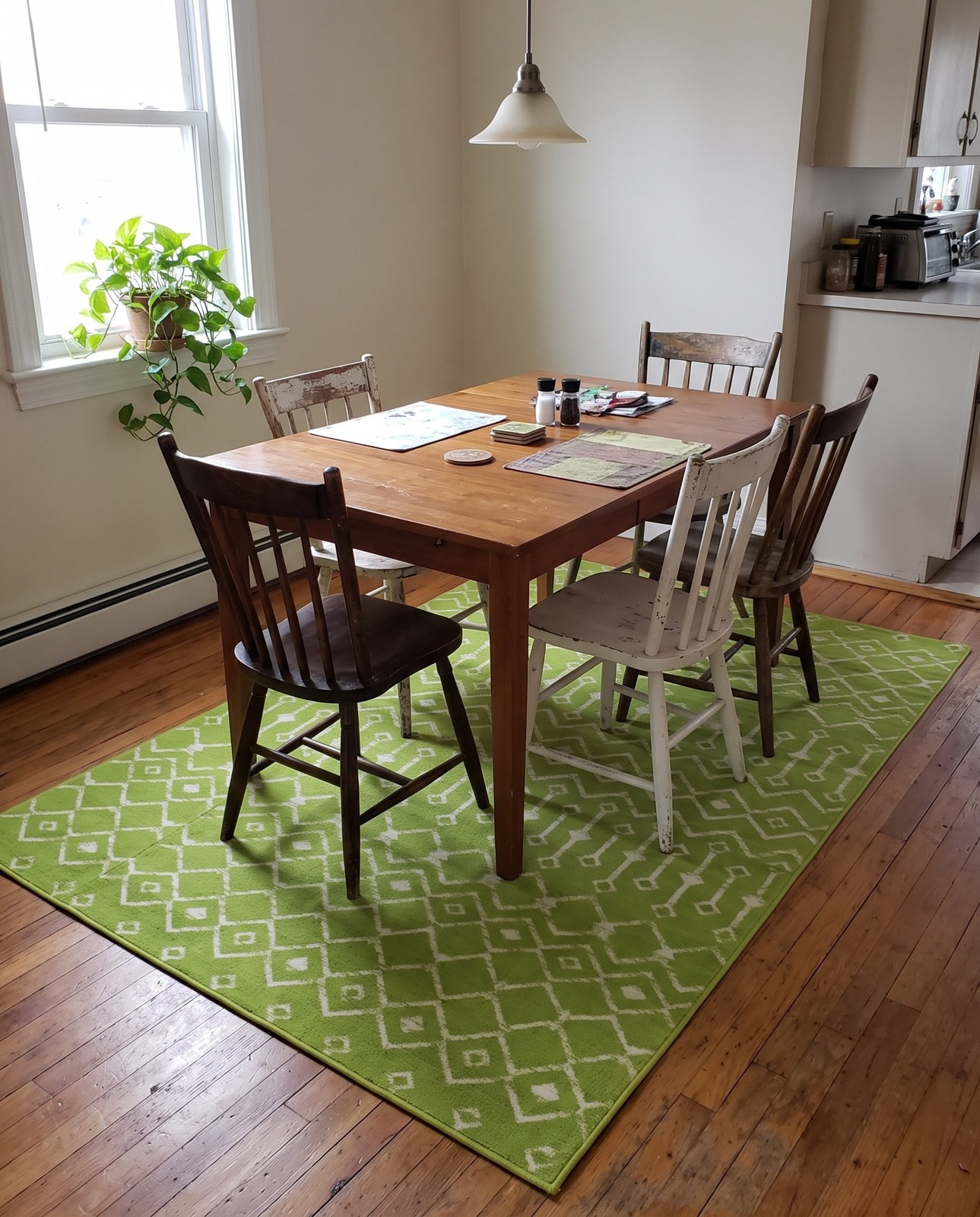 5' 3 x 8' Dudley · Chevron rug