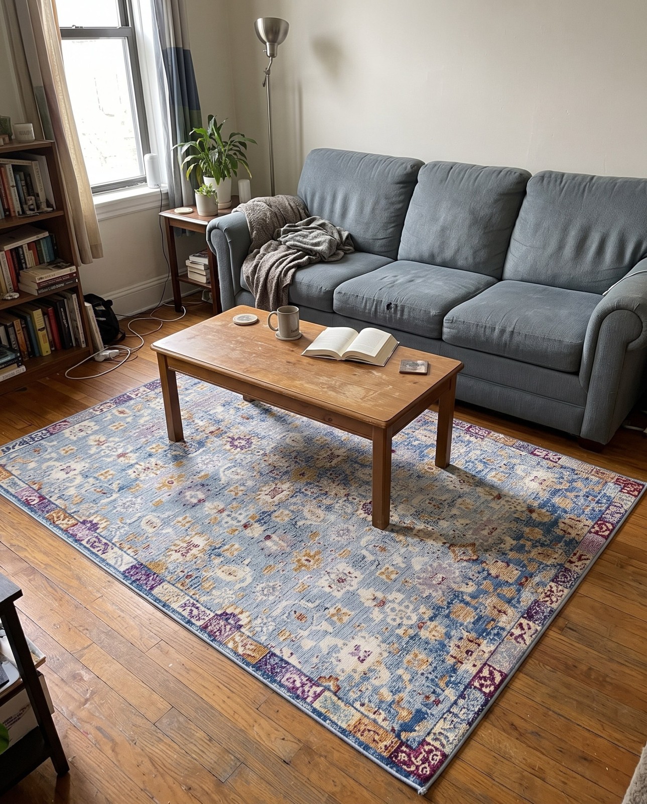 4' x 6' Latham · Border rug
