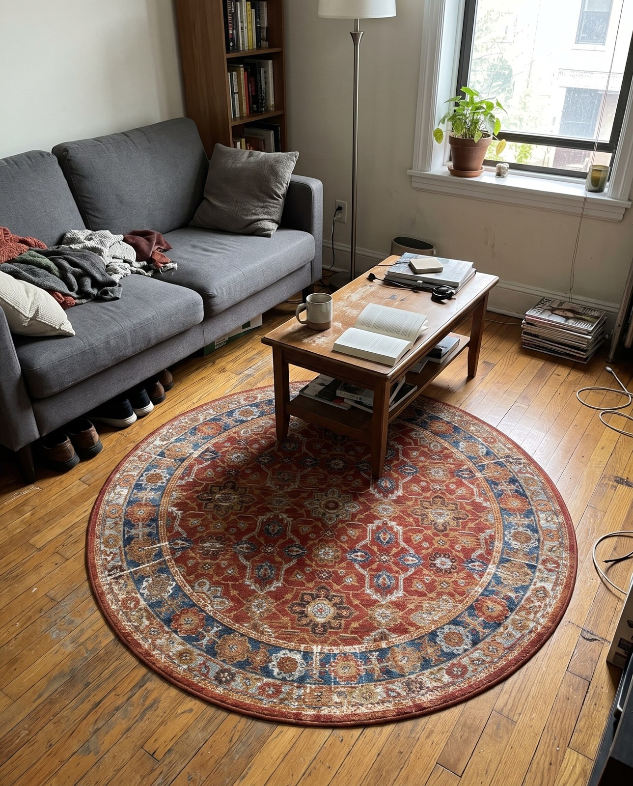 7' 10 x 7' 10 Lomax · Chevron Outdoor Rug