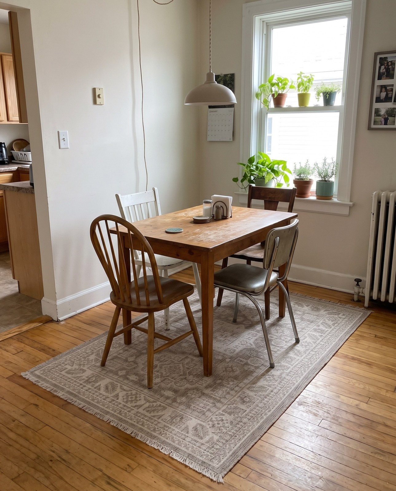 3' x 5' 3 Bellamy · Border Outdoor Rug, light gray