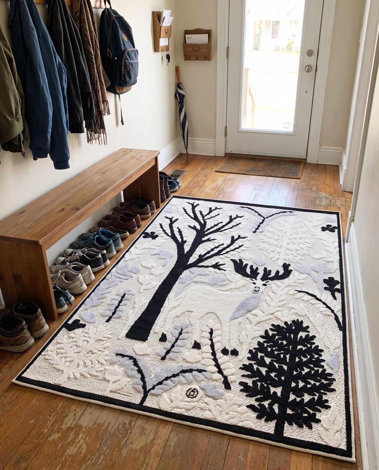 5' 3 x 7' 7 Easton · Border Outdoor Rug