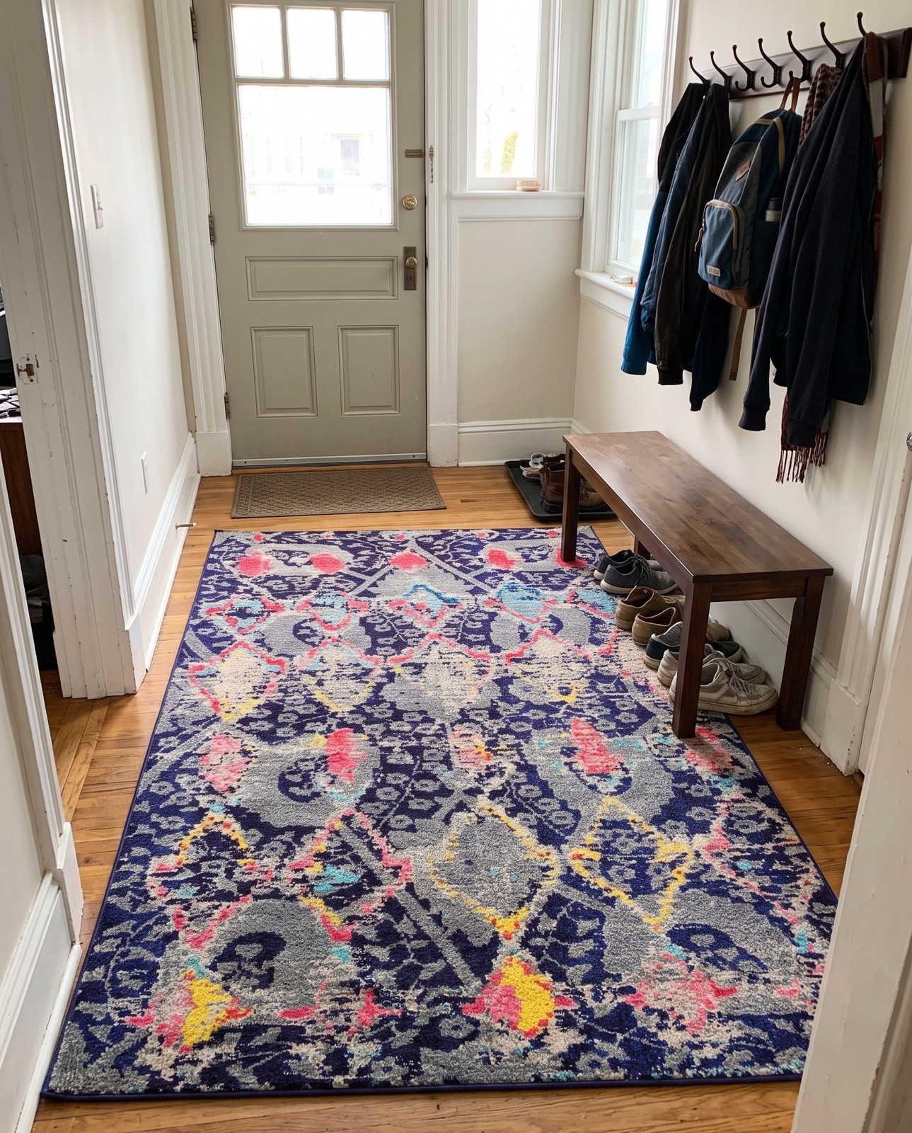 5' x 8' Reno · Abstract Washable Rug