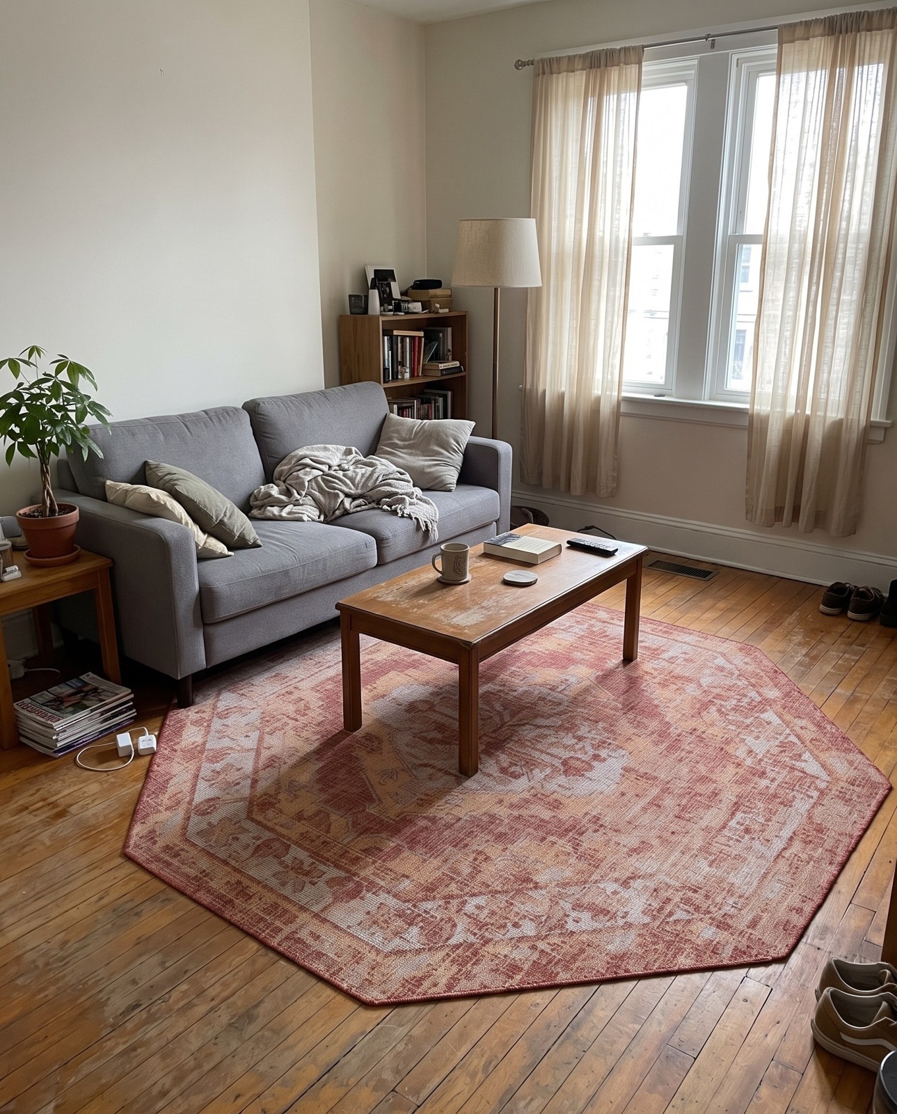7' x 10' Wylie · Border Outdoor Rug