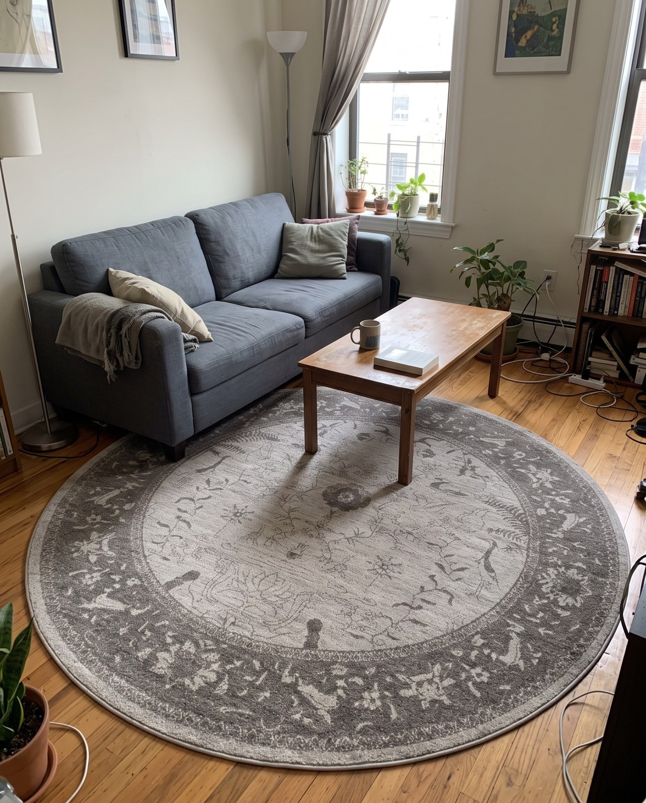 7' x 10' Ursula · Border rug