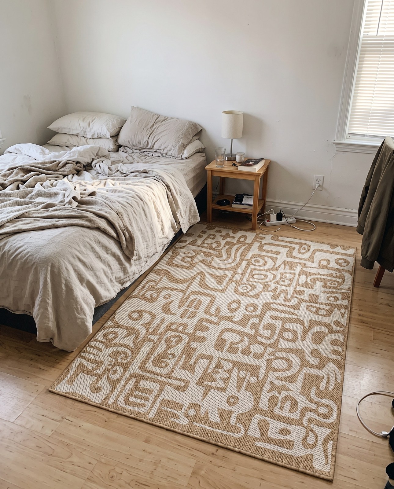 2' x 3' Hungerford · Abstract Outdoor Rug, taupe