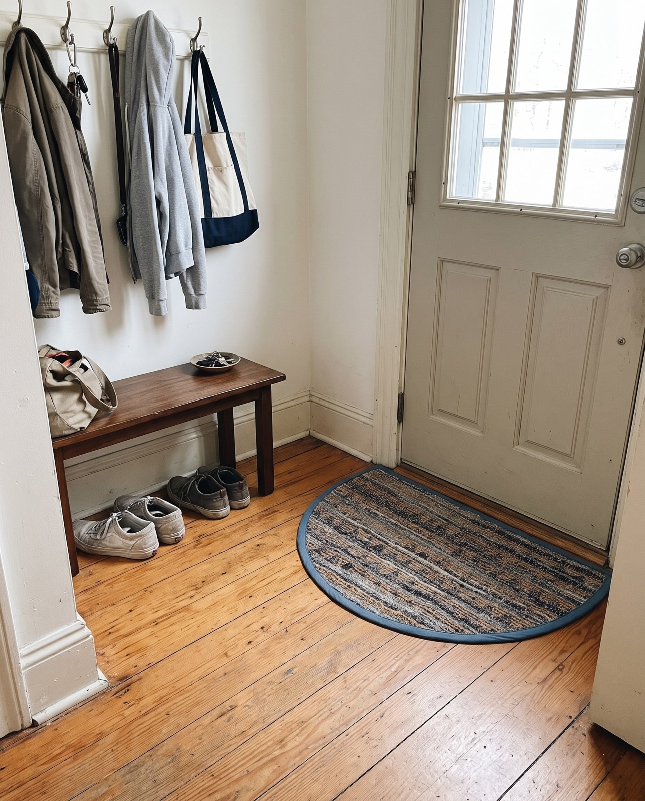 2' 2 x 3' 7 Ashby · Striped Chindi Rug