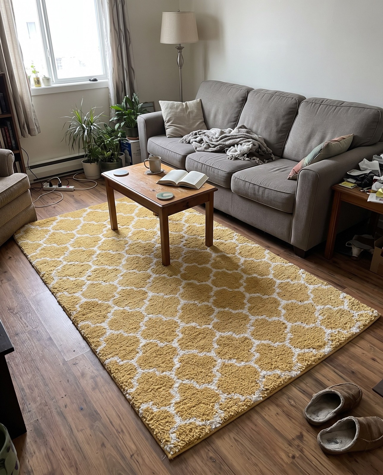 4' x 6' Jameson · Lattice Shag Rug