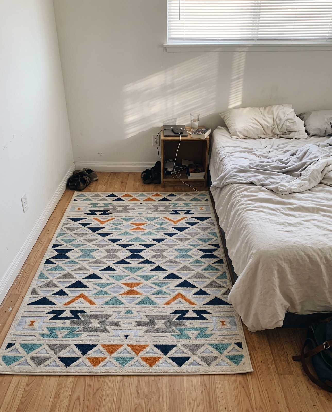 4' x 6' Barrington · Geometric Outdoor Rug, gray