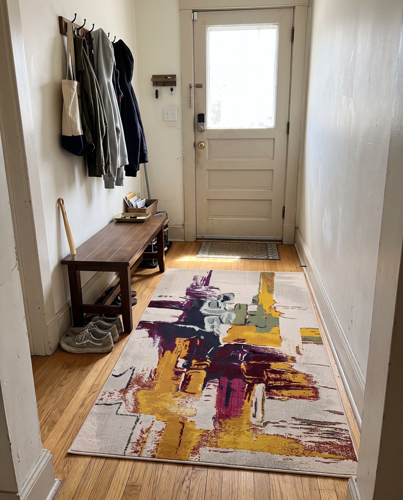 5' x 8' Oakden · Abstract Washable Rug