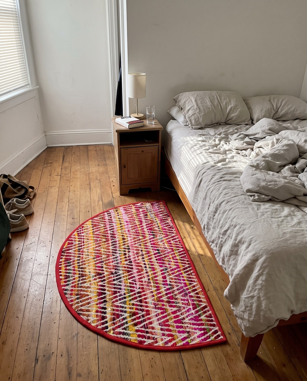 2' 2 x 3' 7 Hopkins · Chevron Chindi Rug, multi