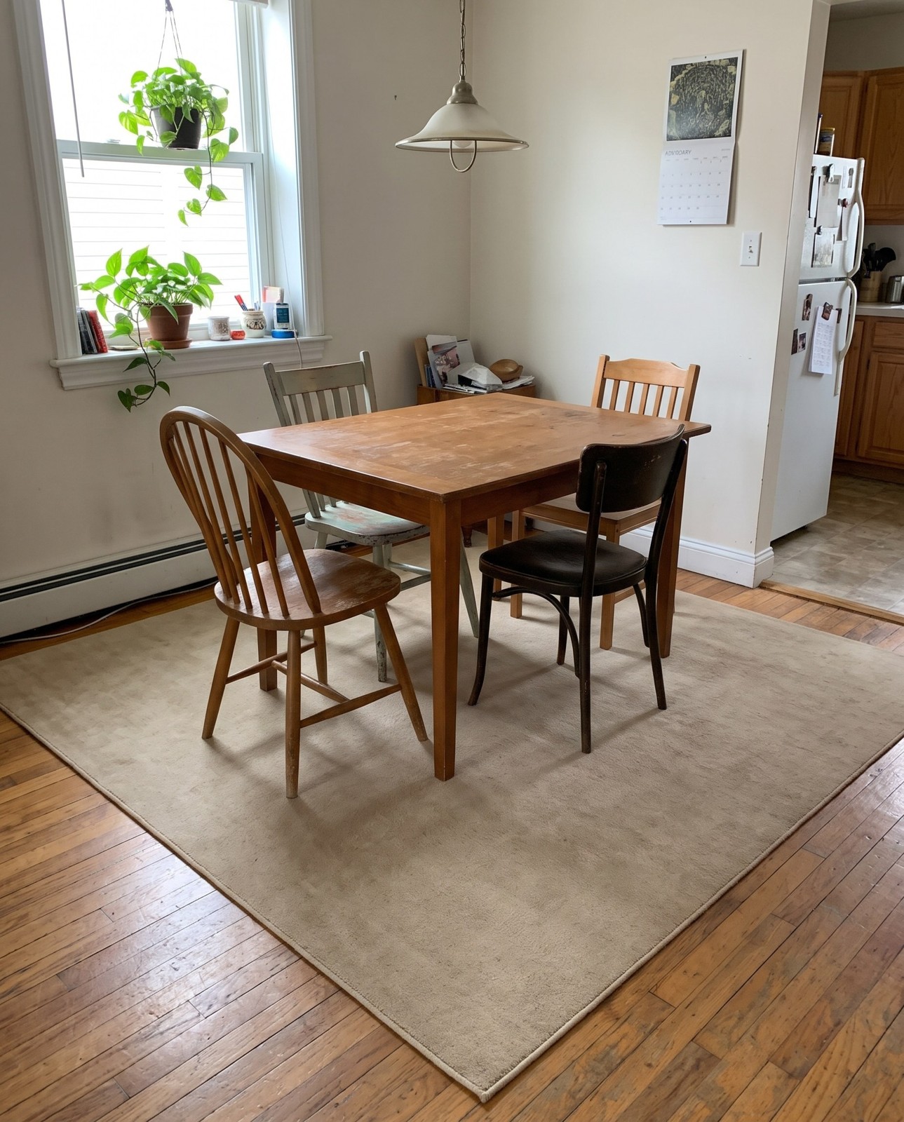 9' 10 x 9' 10 Callaway · Solid Wool Rug, beige