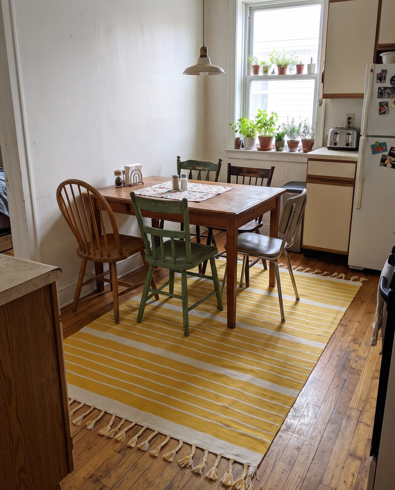 5' 1 x 8' Ottley · Striped Chindi Rug