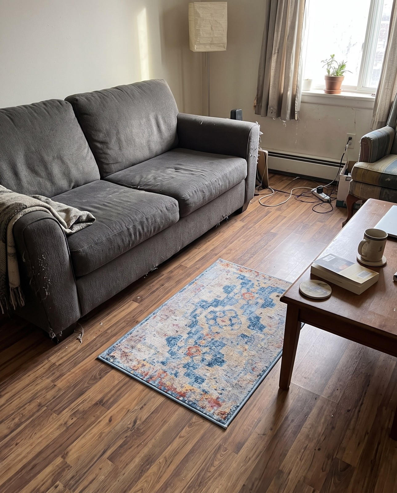 2' 2 x 3' Tillamook · Rug, blue