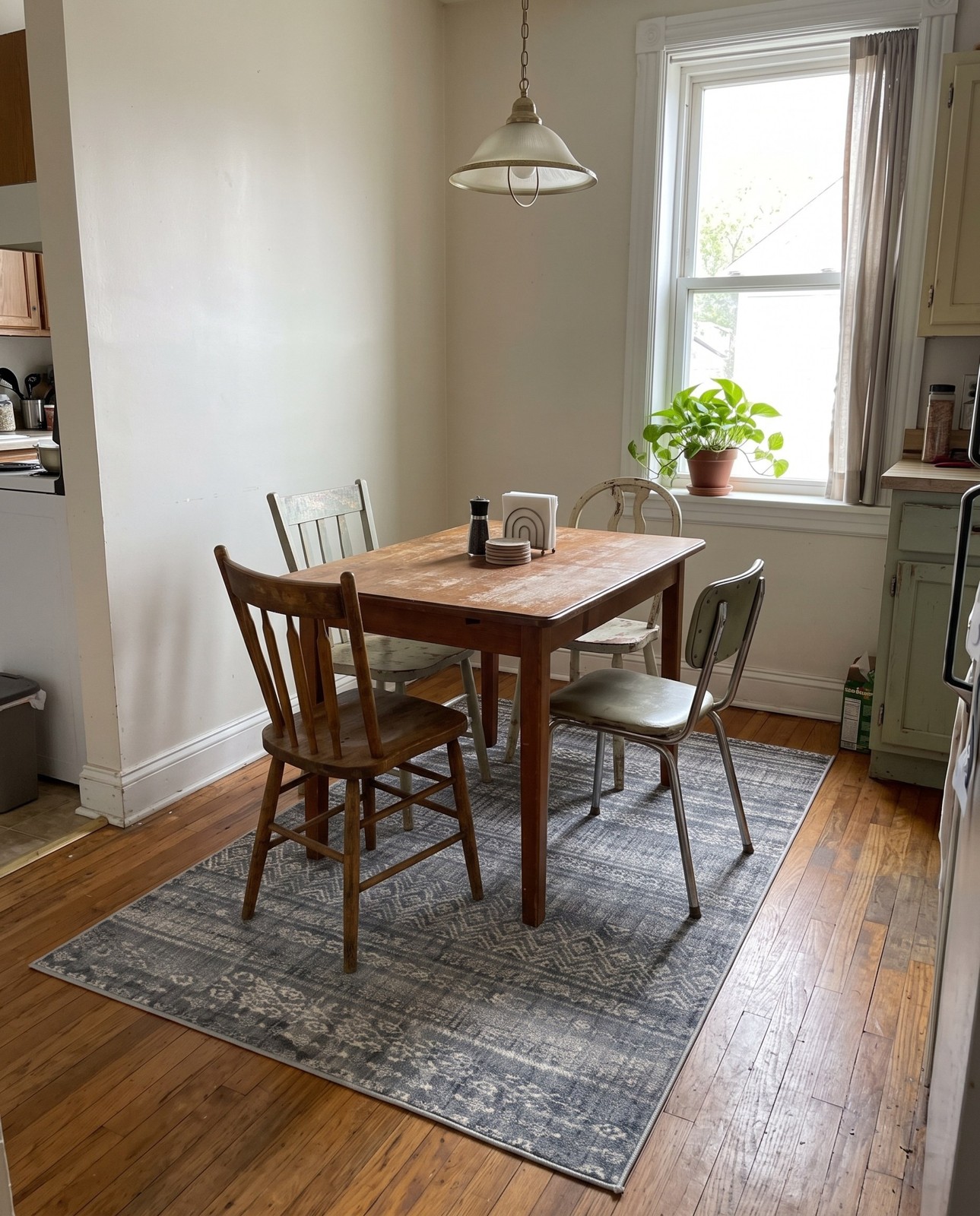4' x 6' Keswick · Lines rug, fume