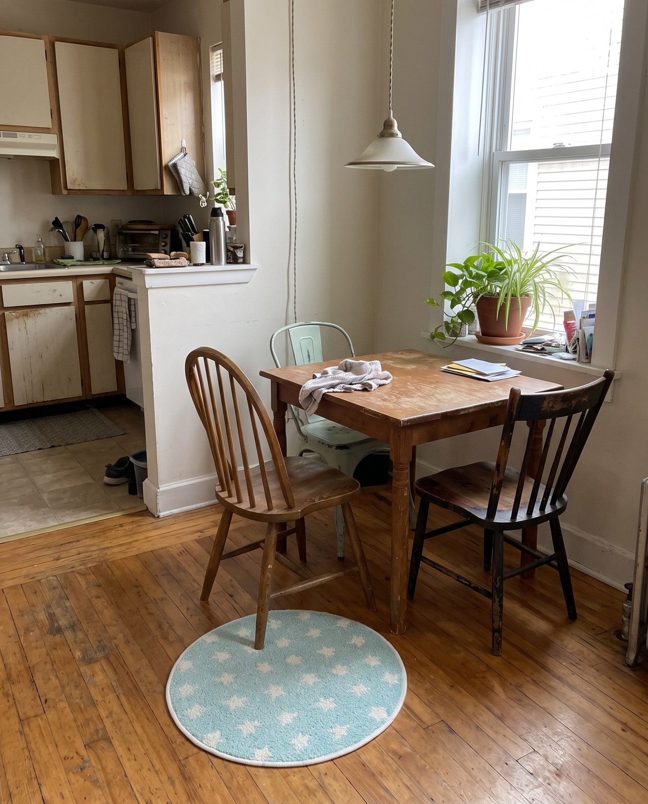2' 2 x 3' Dorsey · Rug, clear blue