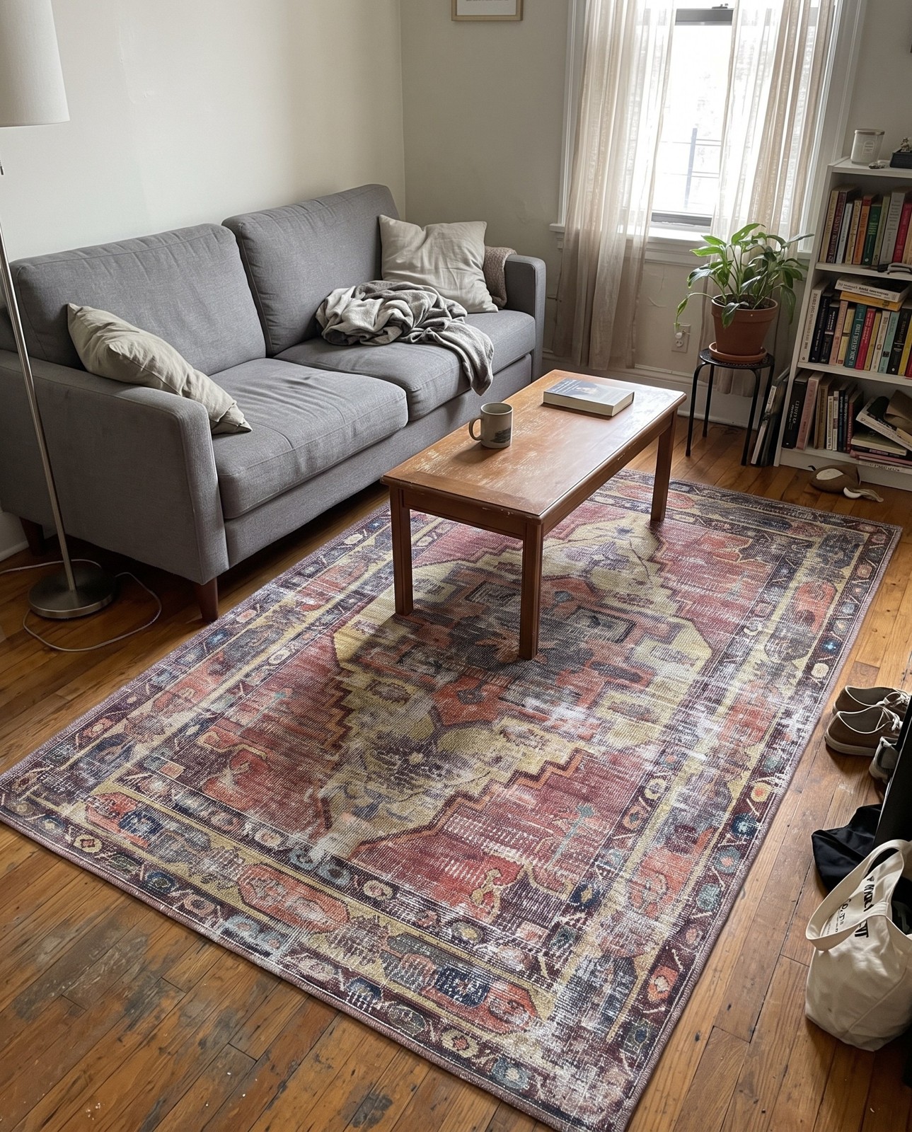 7' 3 x 10' Chandler · Border Washable Rug