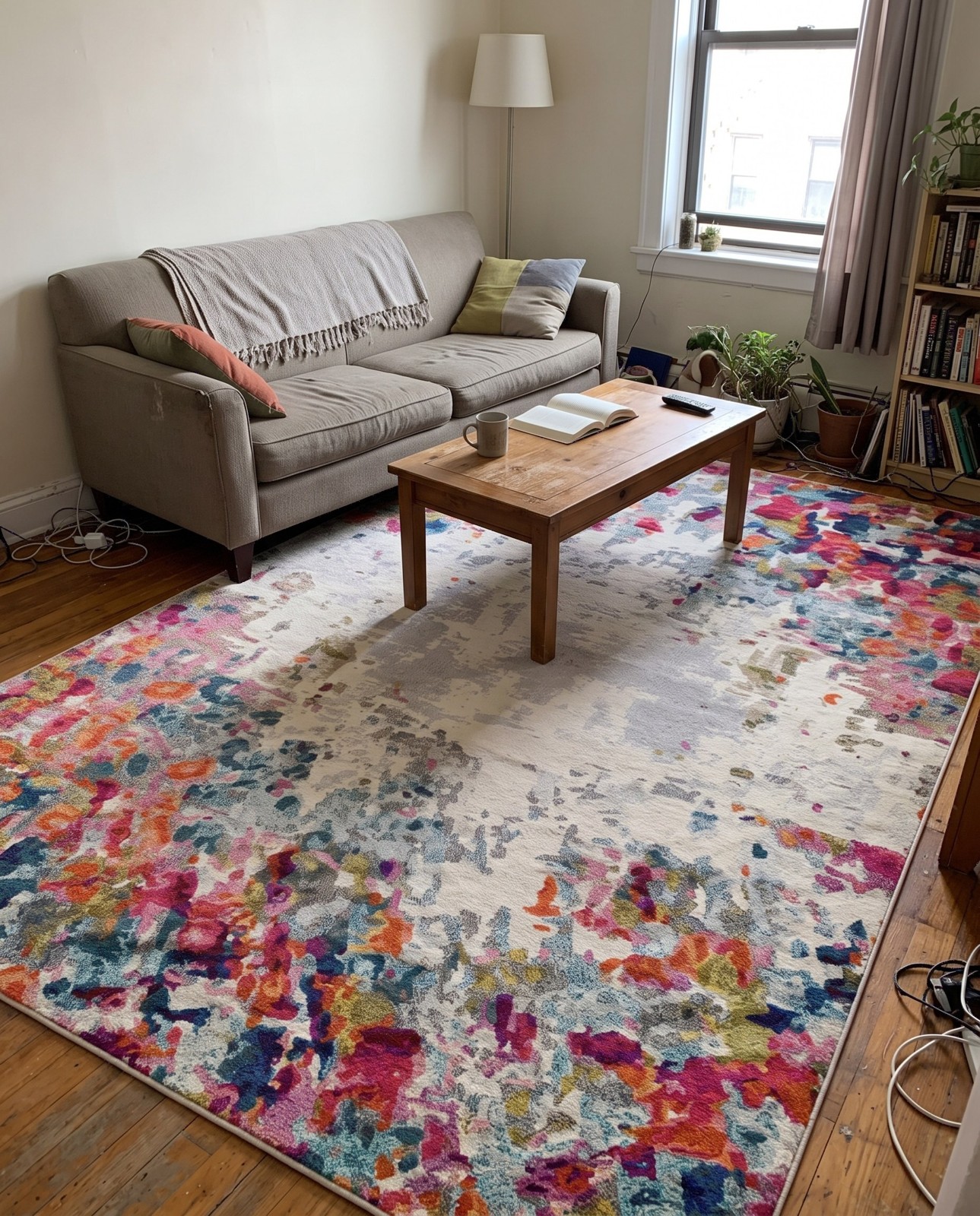 10' 6 x 16' 5 Archer · Checkered Washable Rug
