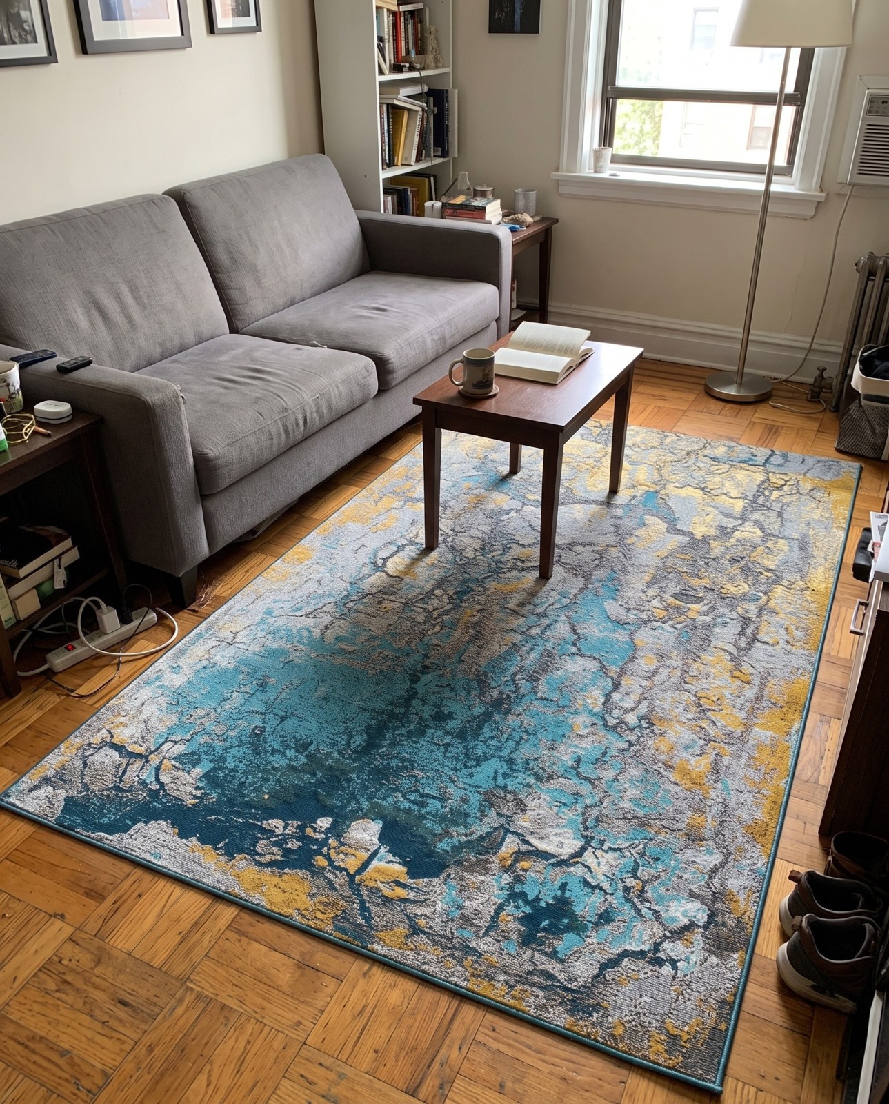 4' x 6' Lomax · Abstract Outdoor Rug