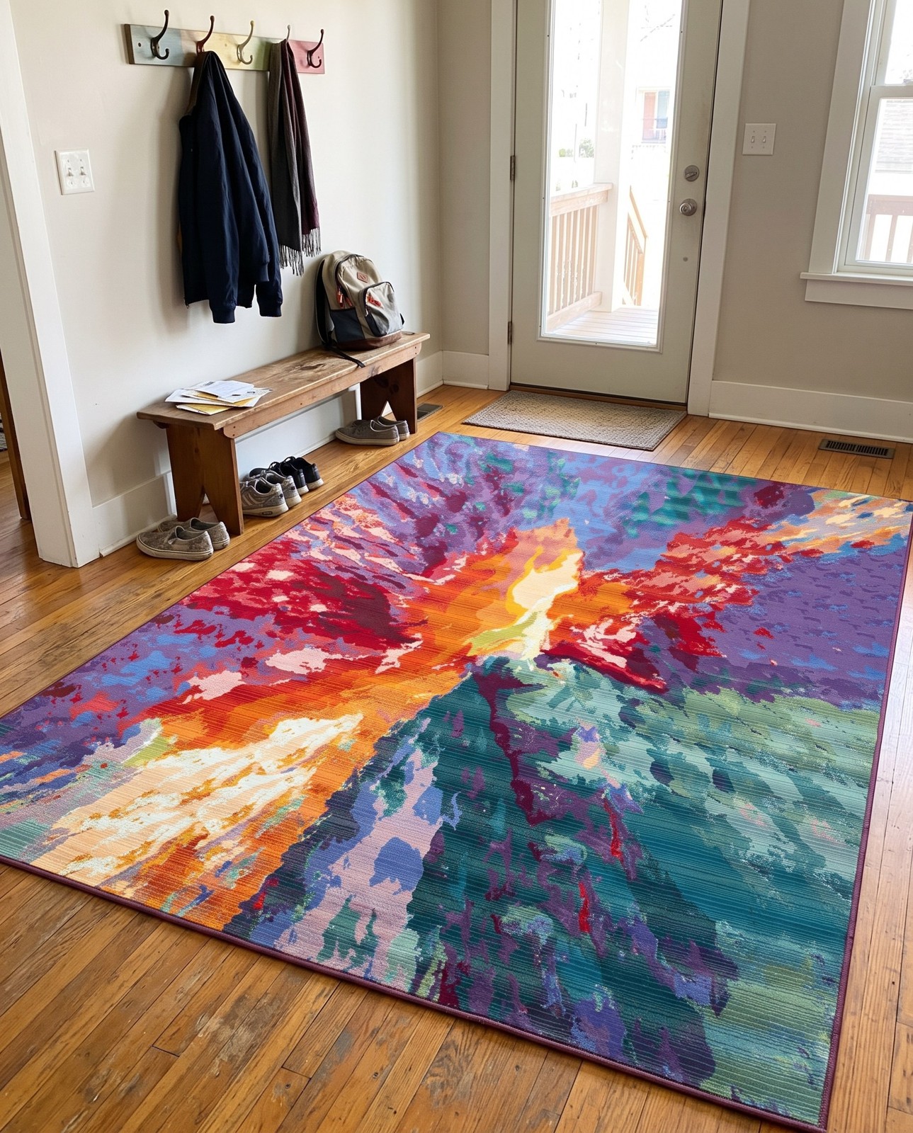 9' x 12' Lomax · Abstract Outdoor Rug